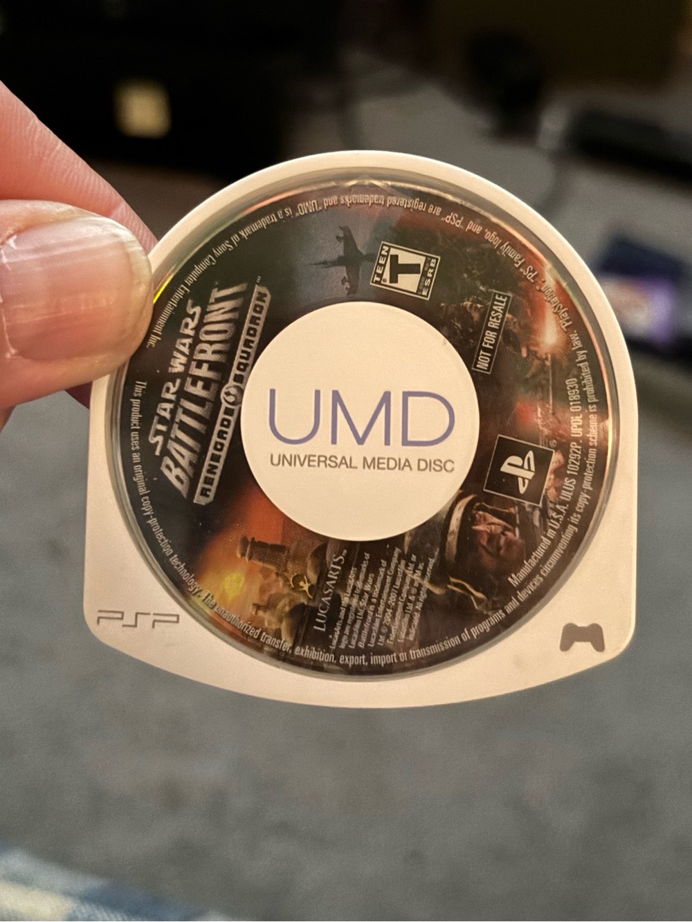 Star Wars Battlefront Renegade Squadron Video GameUMD for PSP